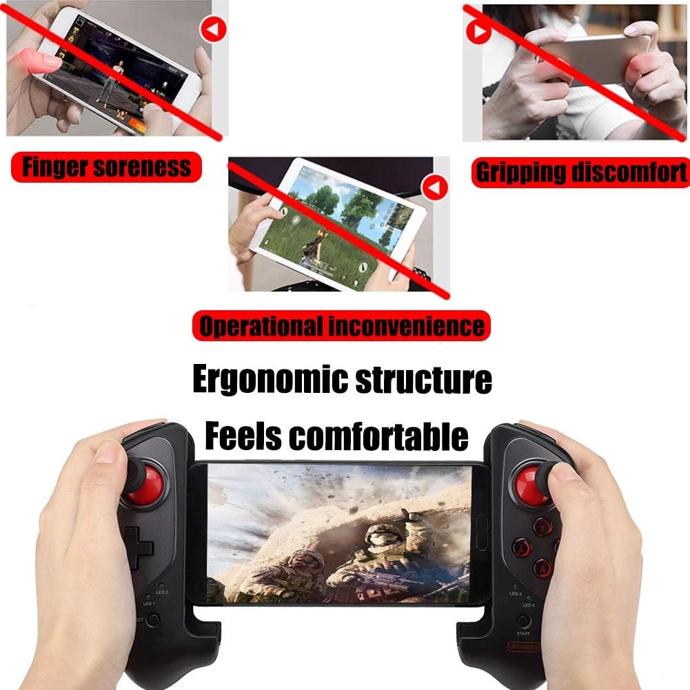 Denash Controller di Gioco Gamepad Wireless Telescopico - immagine 7