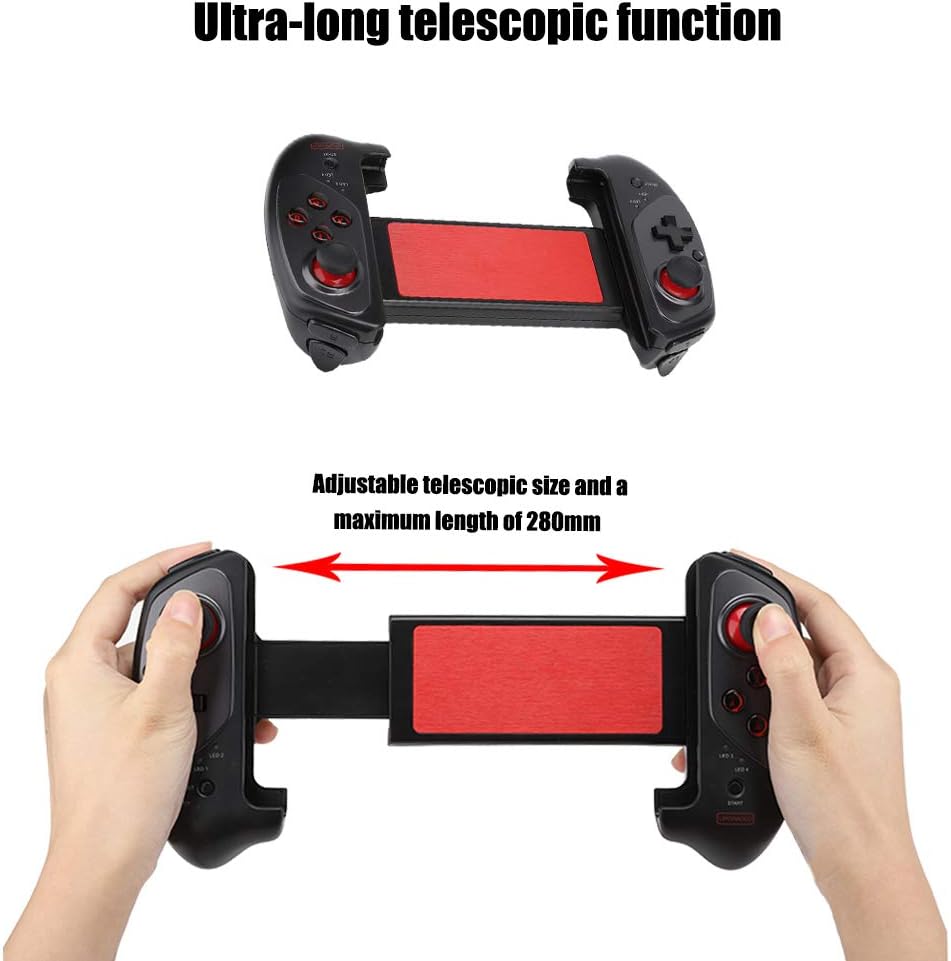 Denash Controller di Gioco Gamepad Wireless Telescopico - immagine 8