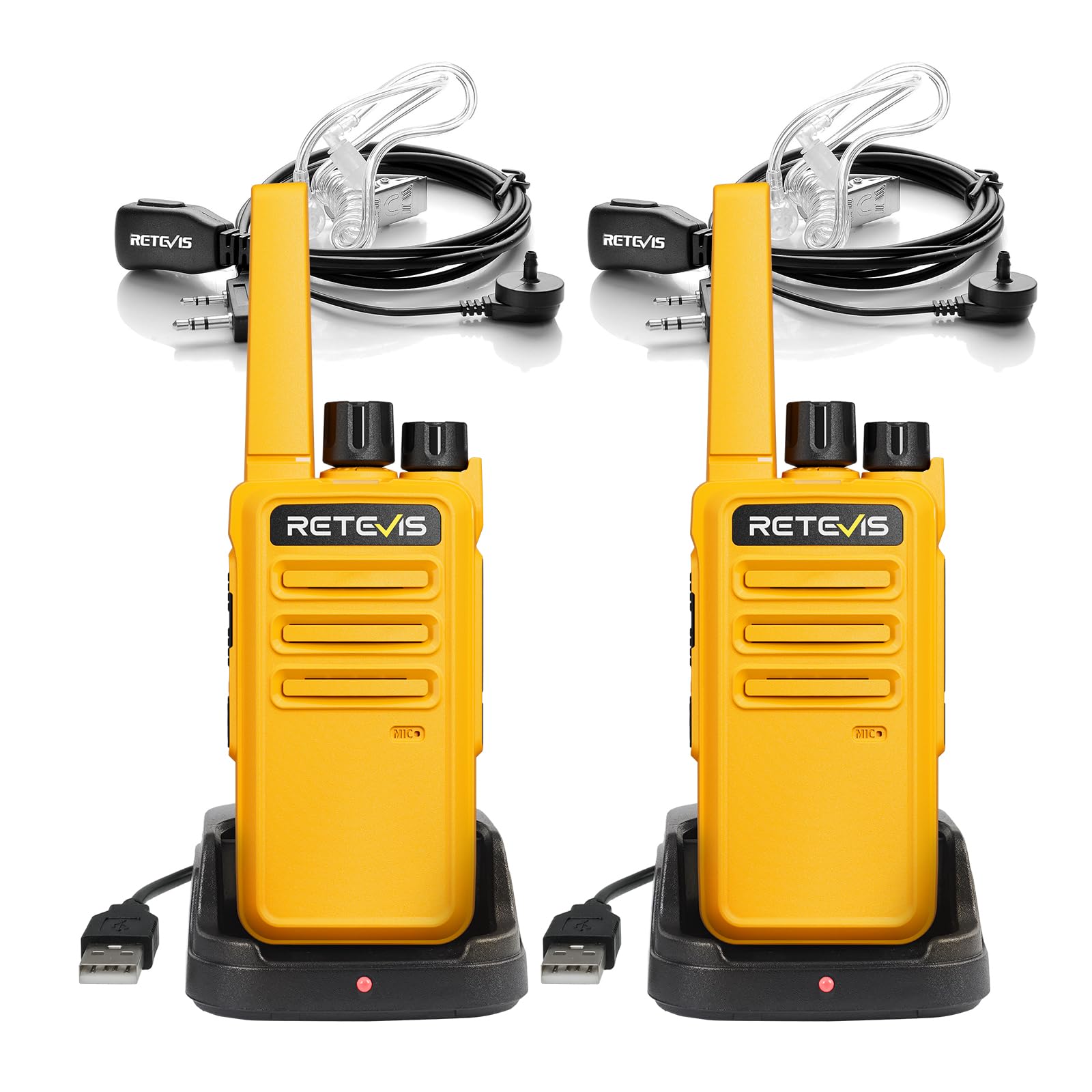 Retevis RT668 Walkie Talkie Professional Ricaricabile (1 Coppia)
