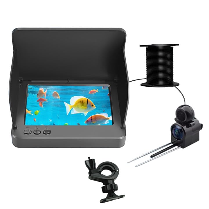 Telecamera per pesca subacquea IP67 con visione notturna