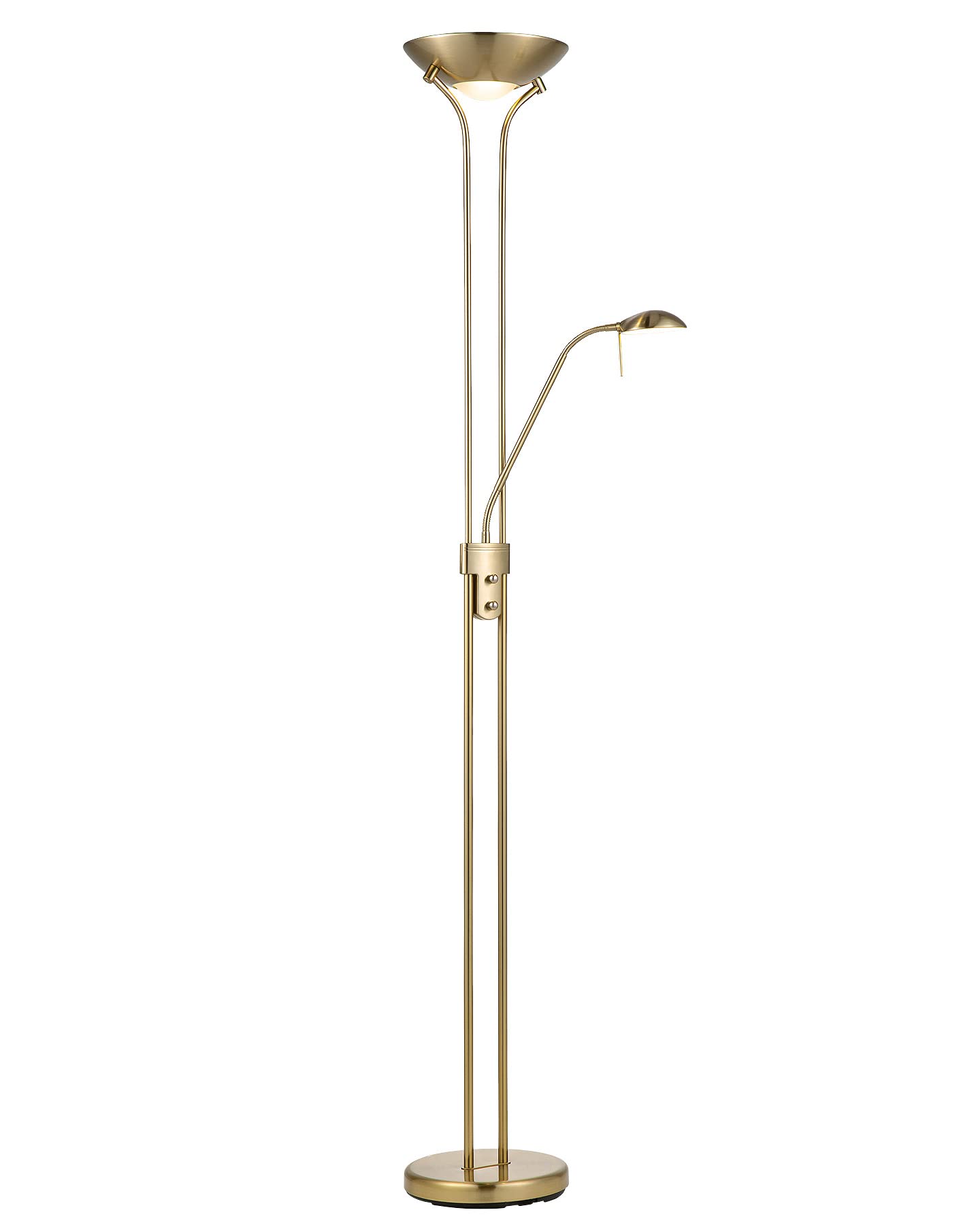 Home Sweet Home Lampada da Terra Classica, Bronzo Dorato