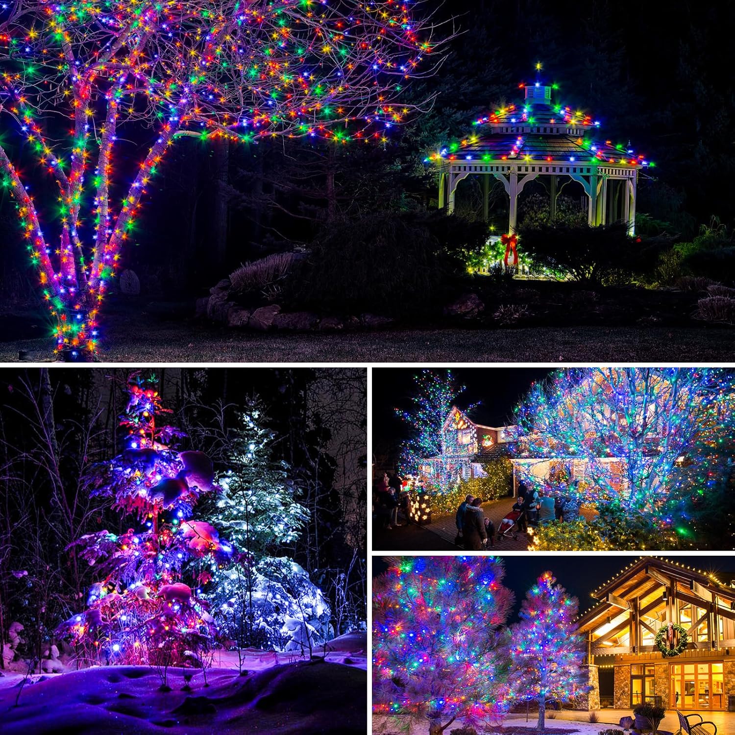 Btfarm 2 Pacchi Luci Solari Esterno 15+2M 150 LED - immagine 4