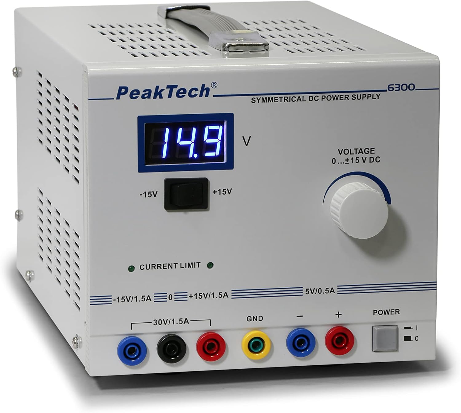 PeakTech P 6300 - Alimentatore Lineare Simmetrico - immagine 2