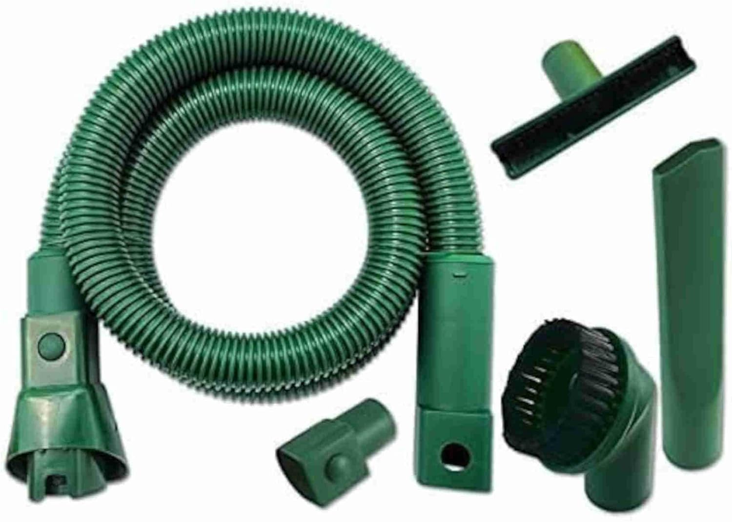 TUBO ASPIRAPOLVERE FOLLETTO FLESSIBILE KIT ACCESSORI, Verde - immagine 1