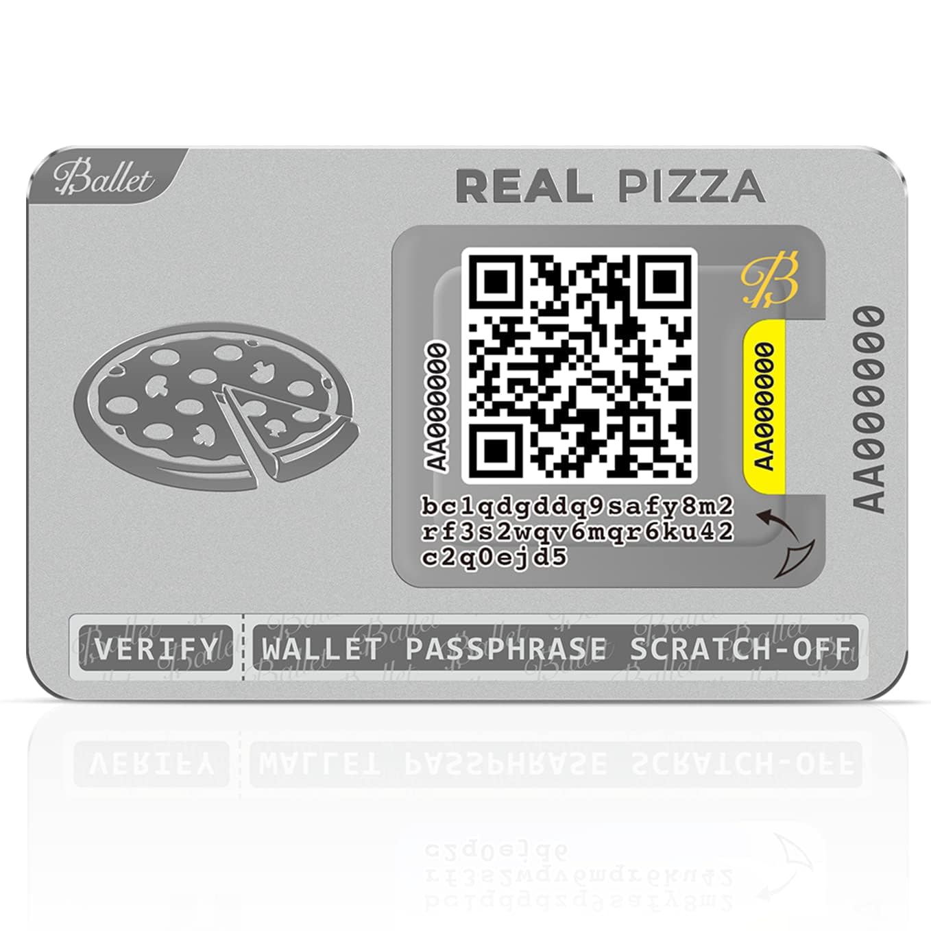 Ballet 2-Pack REAL Pizza - Cold Storage Criptovalute