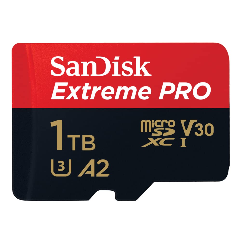 SanDisk 1TB Extreme PRO microSDXC + adattatore SD