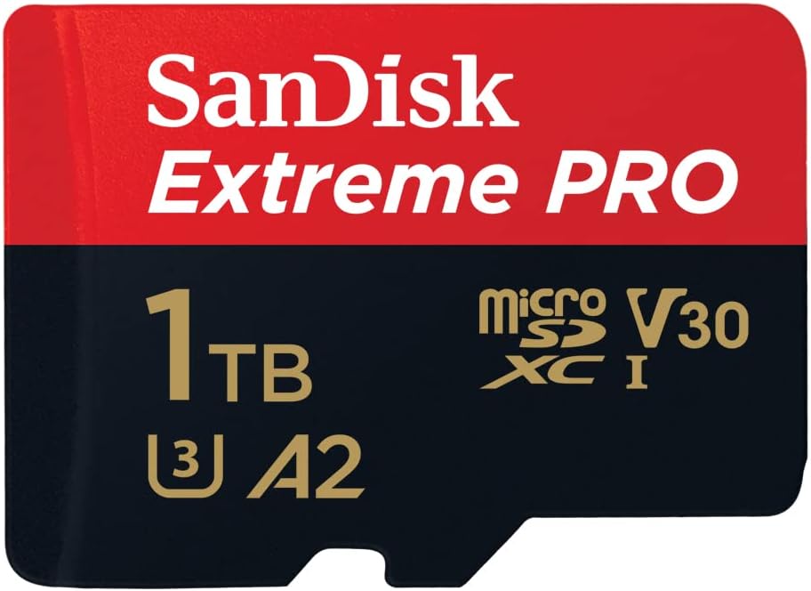 SanDisk 1TB Extreme PRO microSDXC + adattatore SD - immagine 1