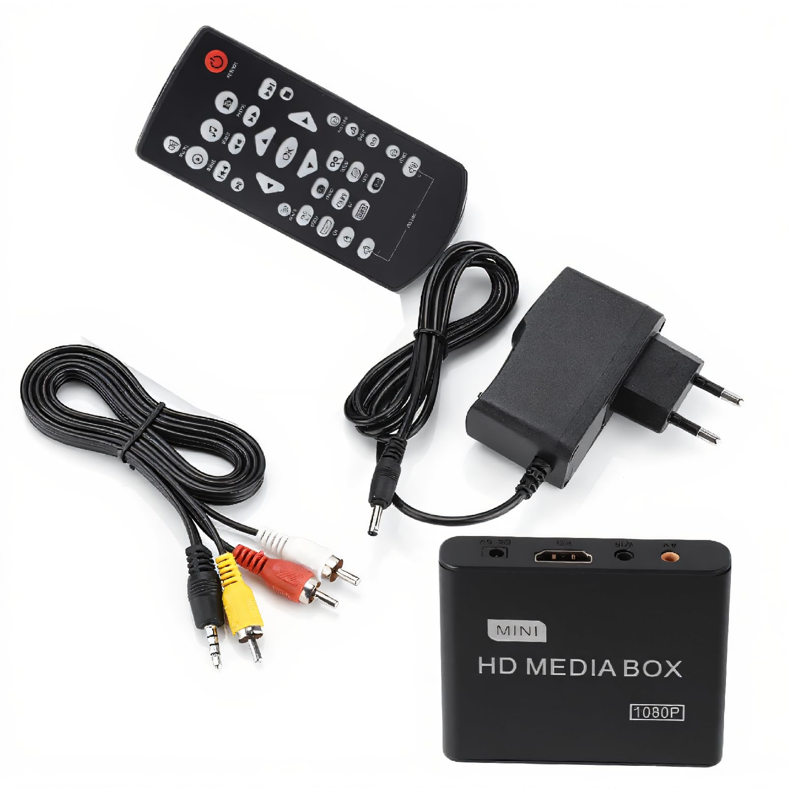 Lettore Multimediale Full HD Mini Box 1080P con HDMI