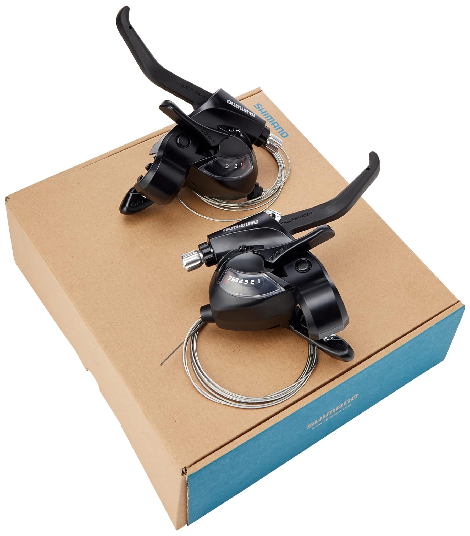 SHIMANO Coppia Comandi Cambio Freno Tourney ST-EF40