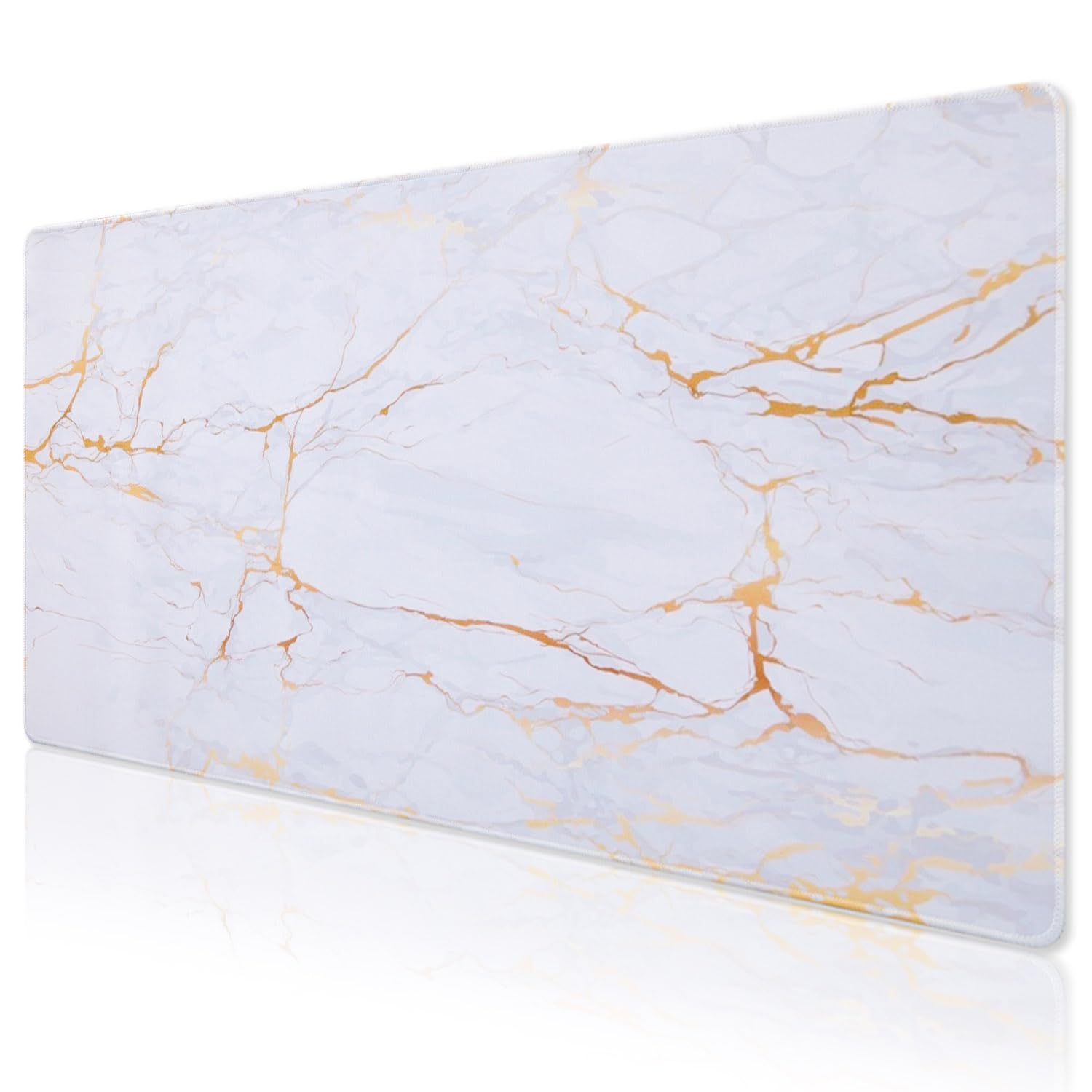 Tappetino Mouse XXXXL 1000x500mm, Tappetino Mouse e Tastiera, Tappetino Computer, Sottomano da Scrivania, superficie prova di versamento e base antiscivolo