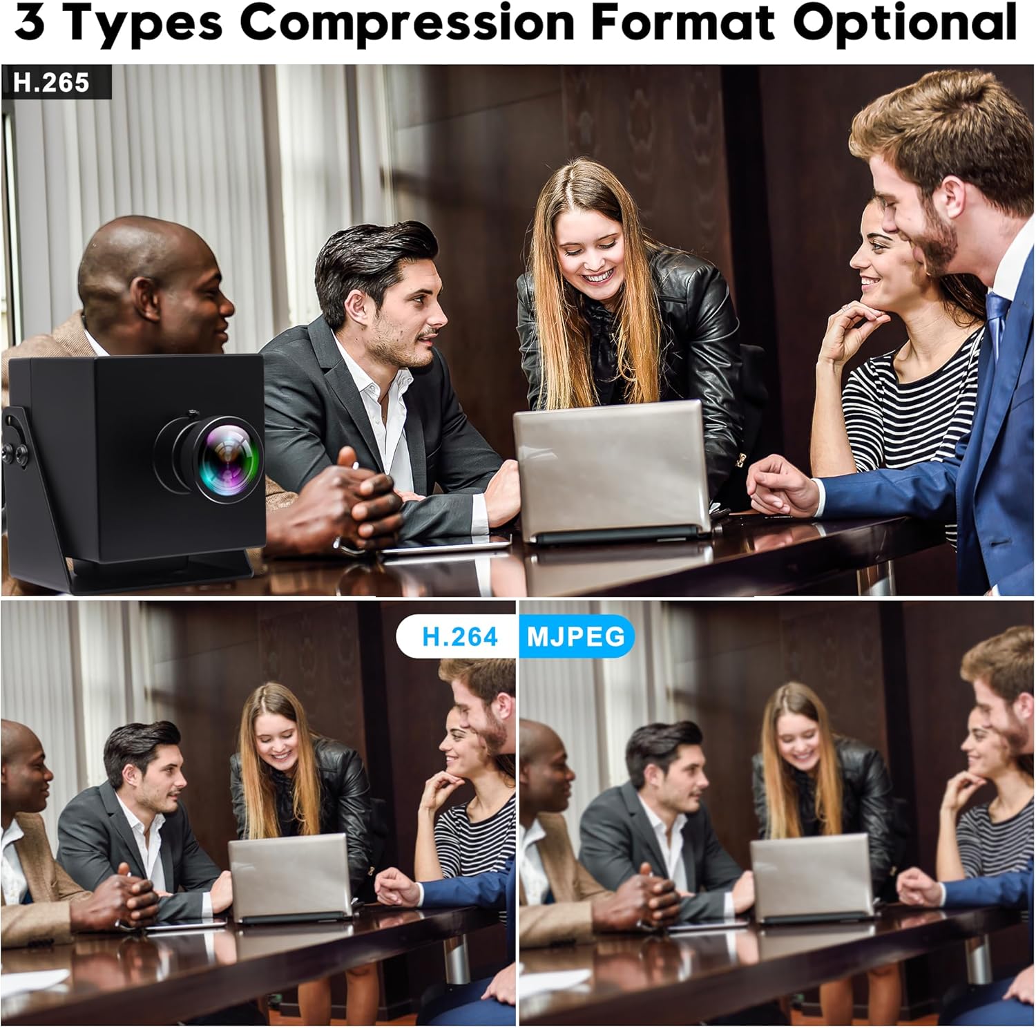 Elp Telecamera HDMI 4K 60FPS Webcam 120° - immagine 4