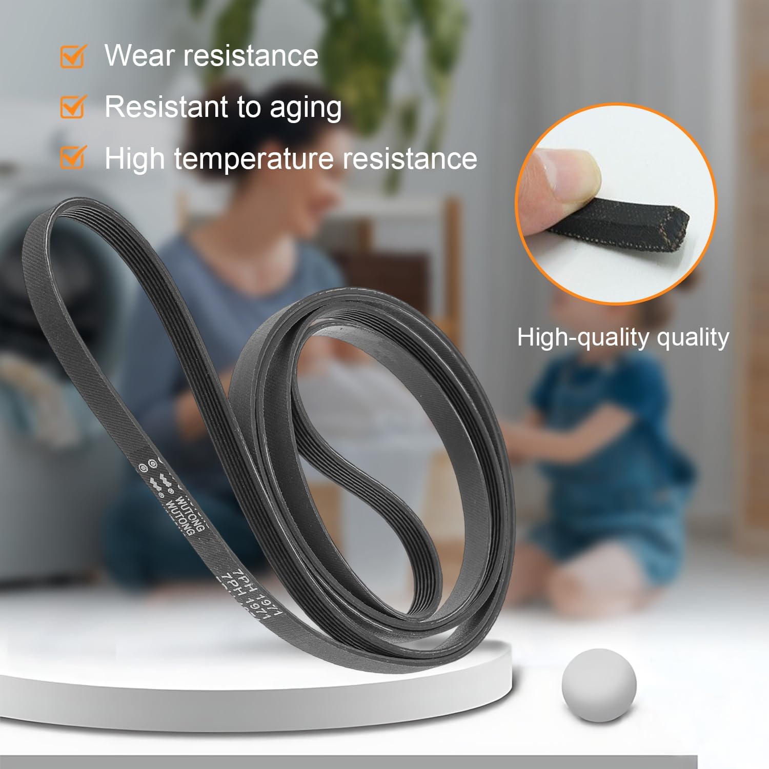 Cinghia Asciugatrice Poly-V 1971 PH 7 - immagine 3