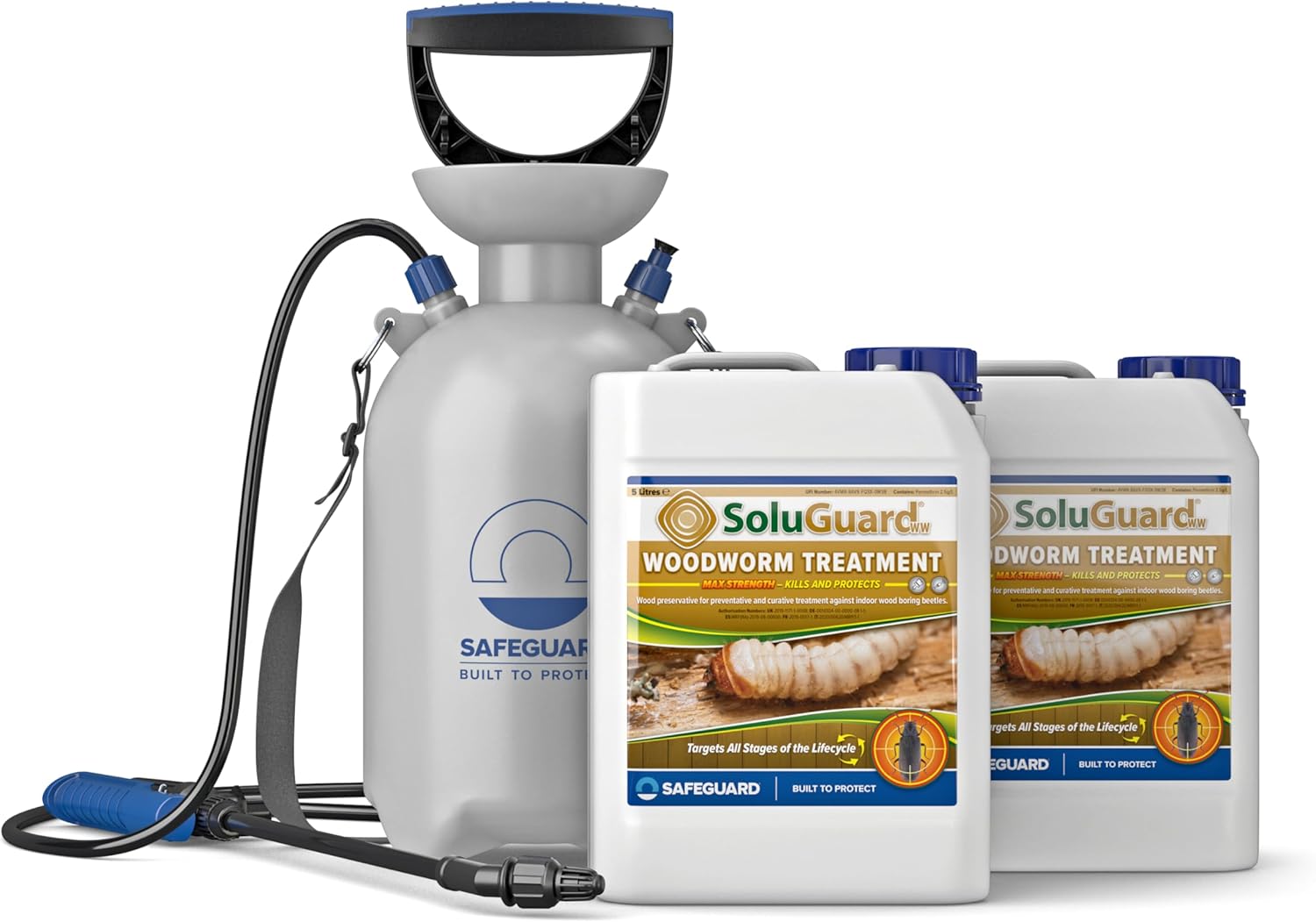 Soluguard Antitarlo 2x5L & Spruzzatore - Pronto all'uso - immagine 1