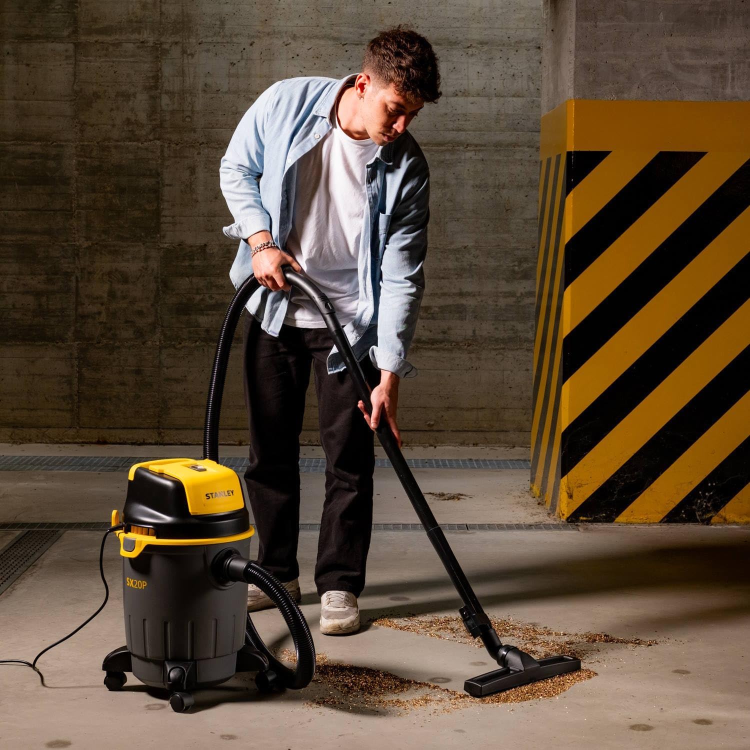 STANLEY Aspiratore Solidi e Liquidi SXVC20PE (1200 W, 20 l) - immagine 4