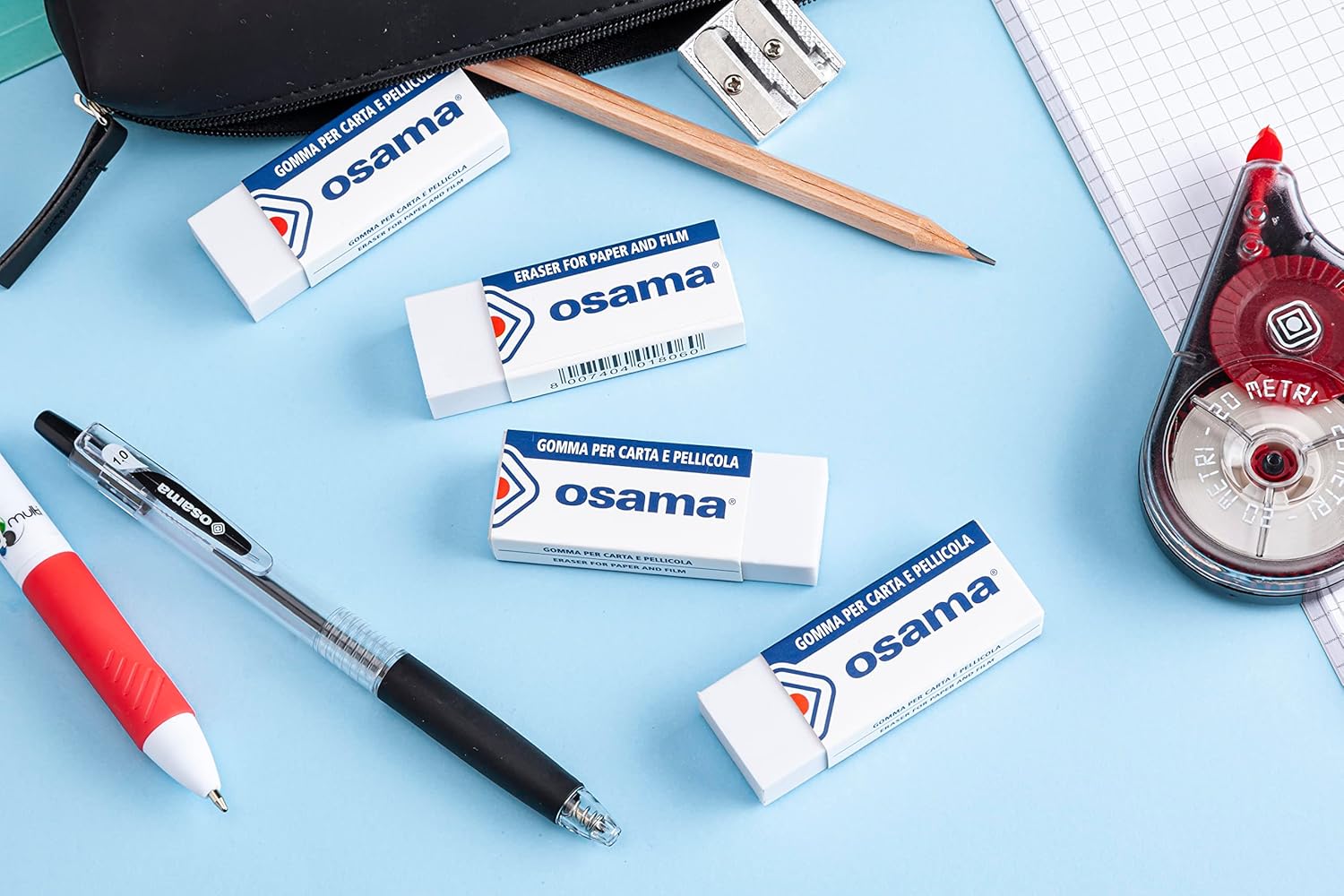 Osama - Gomme da Cancellare Set da 8 Pezzi - immagine 4