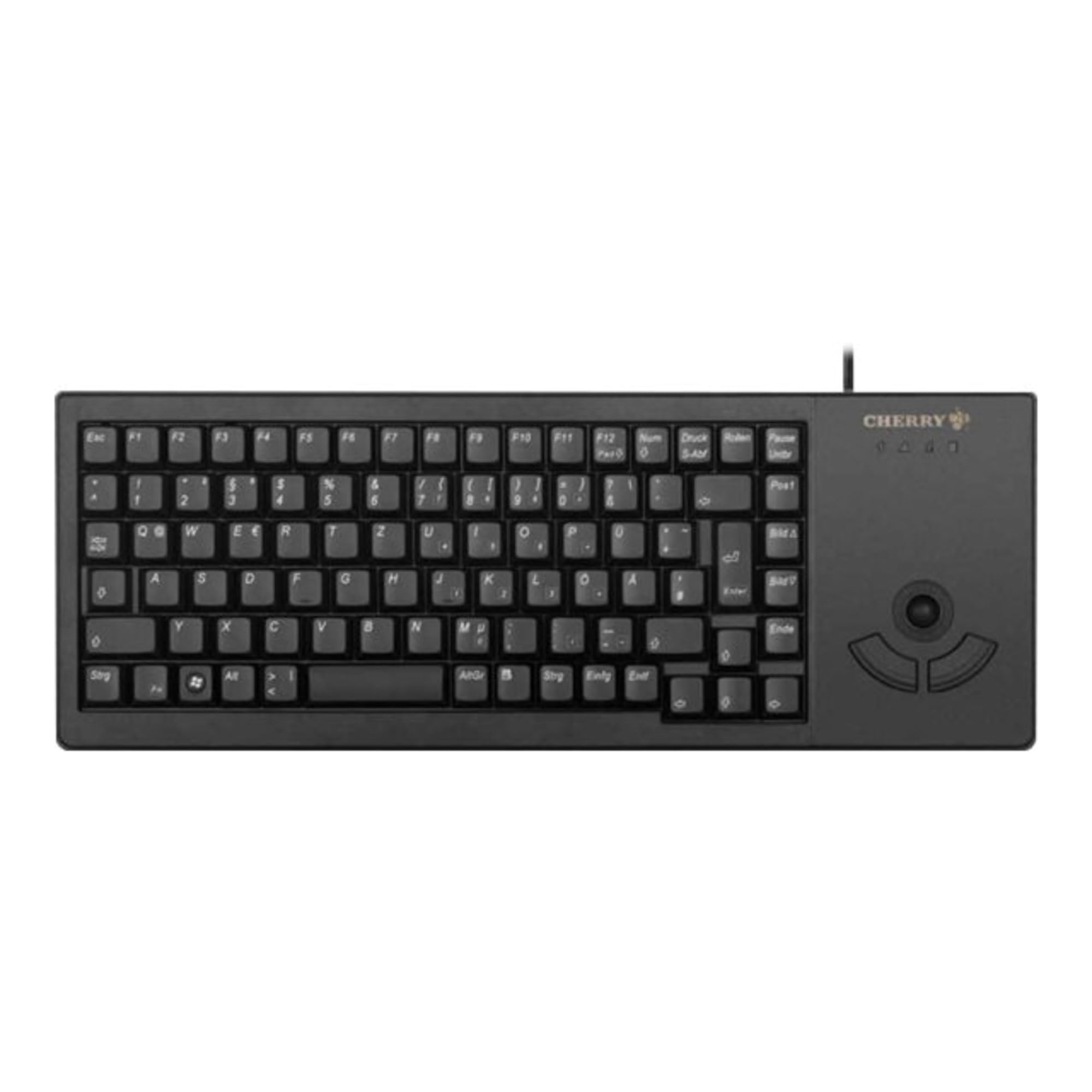 Cherry XS Trackball Keyboard - Tastiera Meccanica ML, Nero