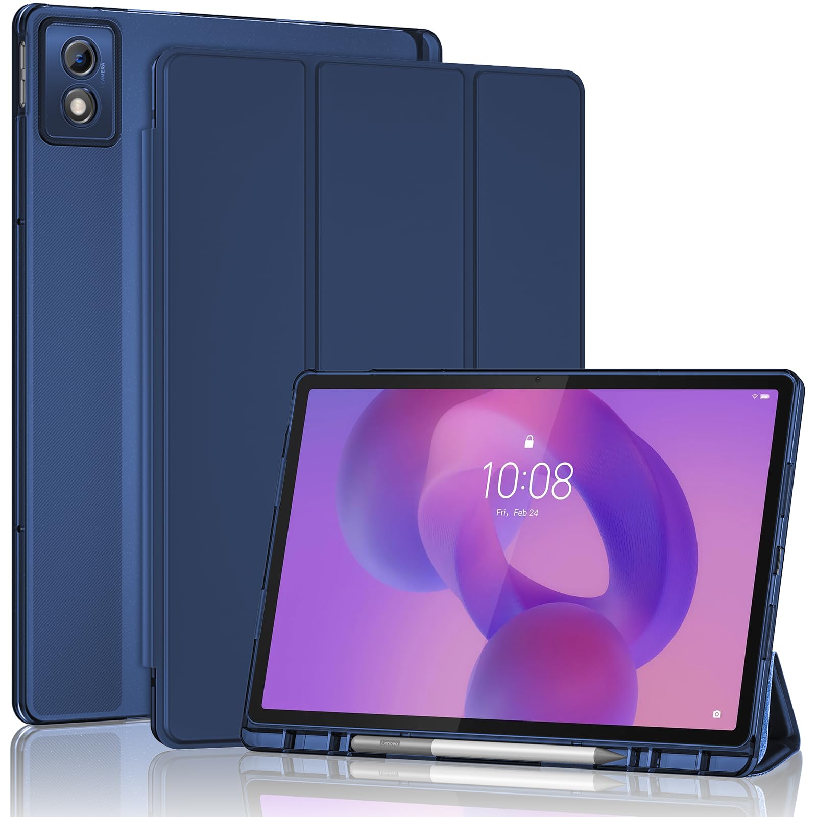 Procase Cover per Lenovo Idea Tab Pro 12,7 Pollici 2025, Blu