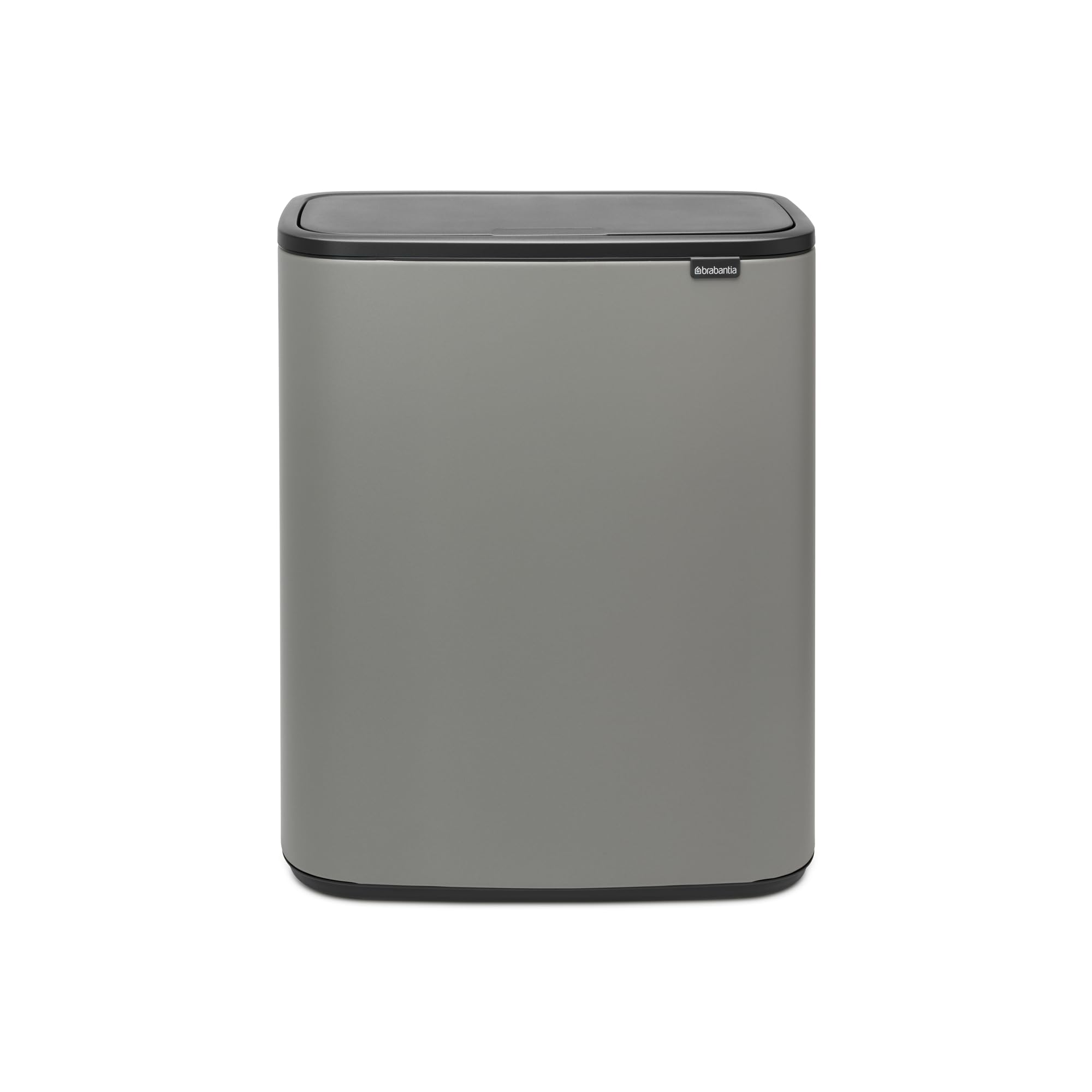 Brabantia Pattumiera Bo Touch Bin, 60L, Calcestruzzo minerale grigio