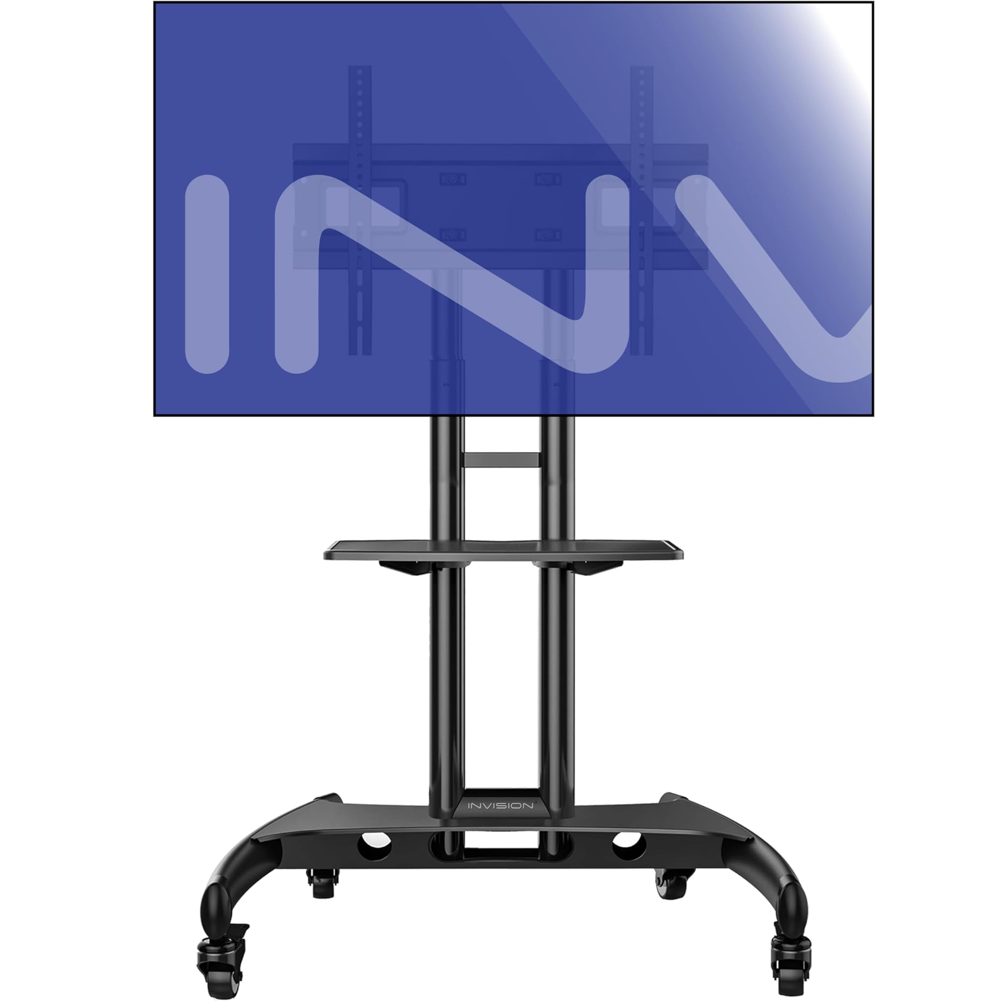Invision Supporto TV da Pavimento con Ruote GT1200