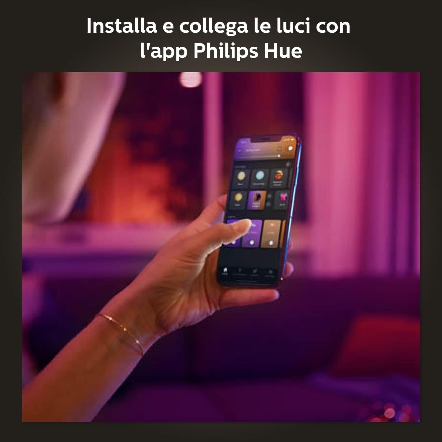 Philips Hue White and Color Ambiance Impress - Lampada da Terra - immagine 3