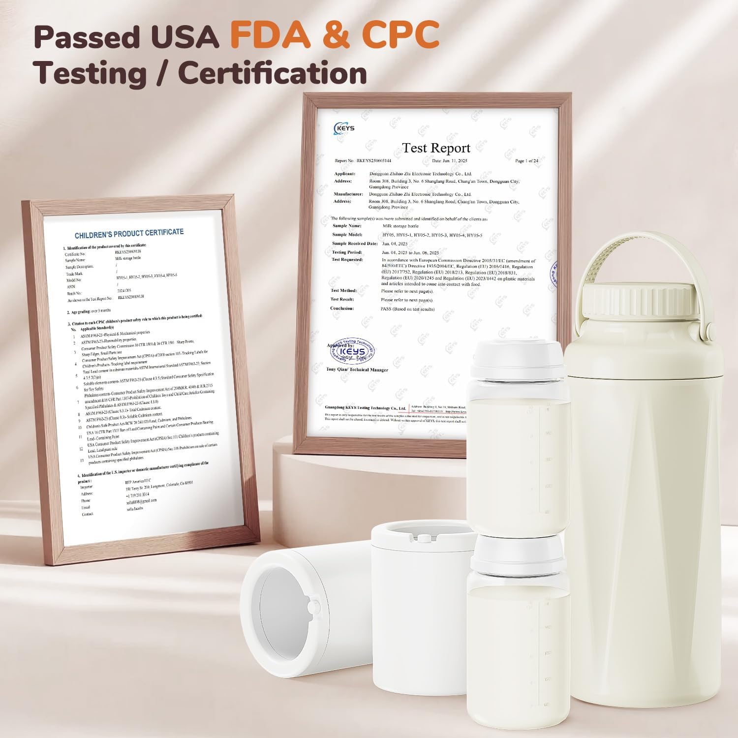 Porta Latte Materno Refrigerato 650ml Senza BPA - immagine 7