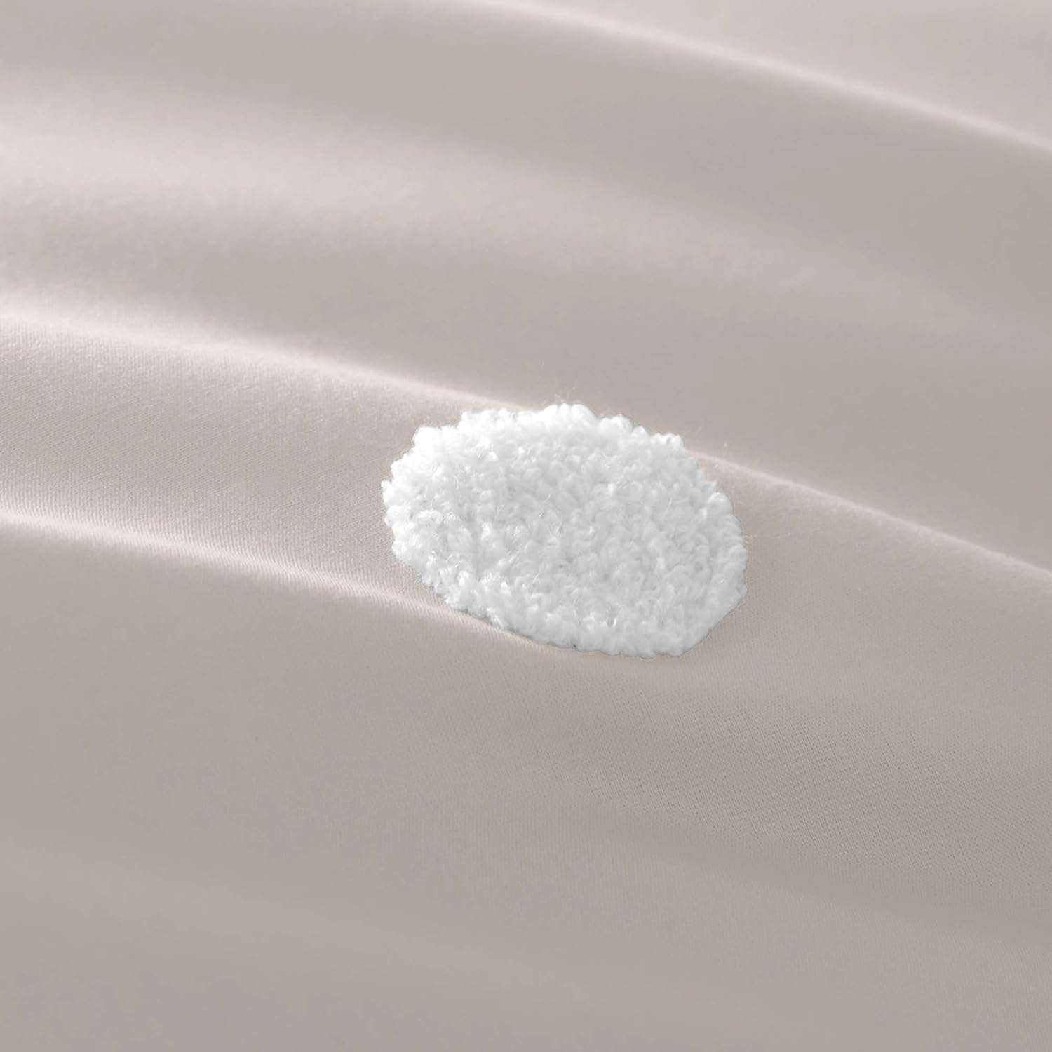 Appletree Footy Set Copripiumino, Cotone, Lino/Bianco, Super King - immagine 3