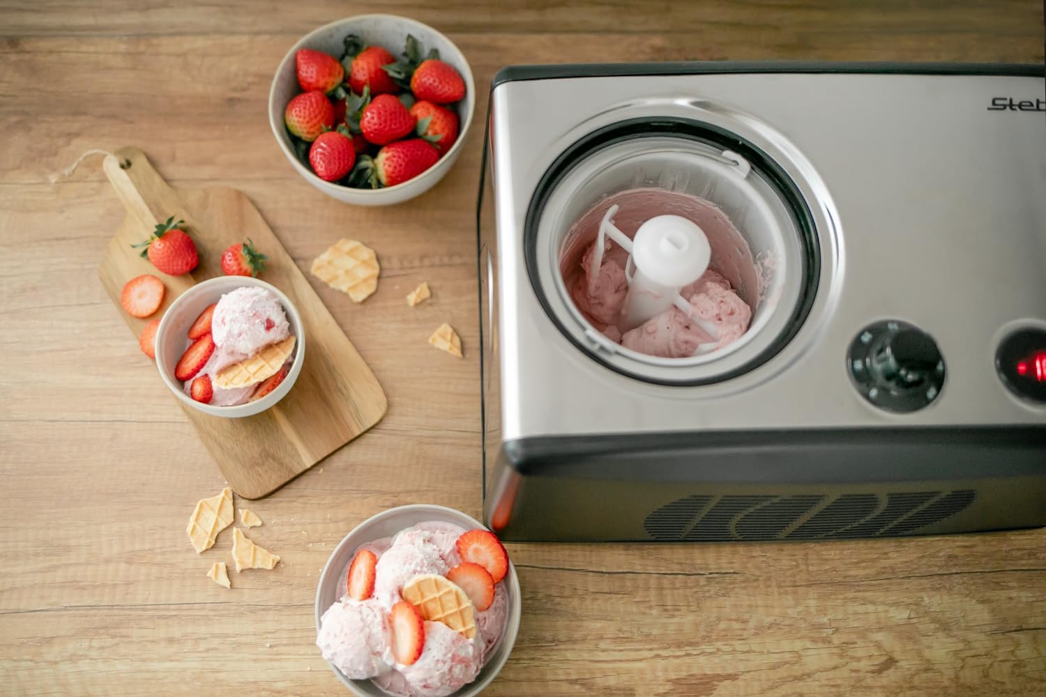 Steba 55100 Macchina per Ghiaccio con Compressore 1,5L - immagine 2