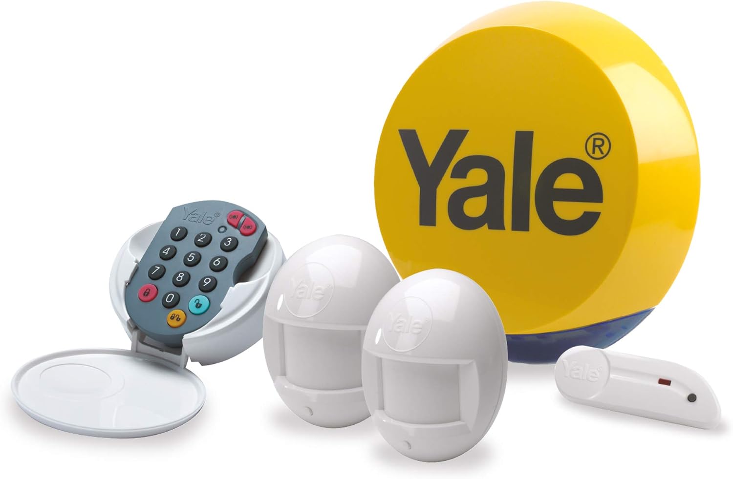 Yale YES-ALARMKIT Kit Allarme, Bianco - immagine 1