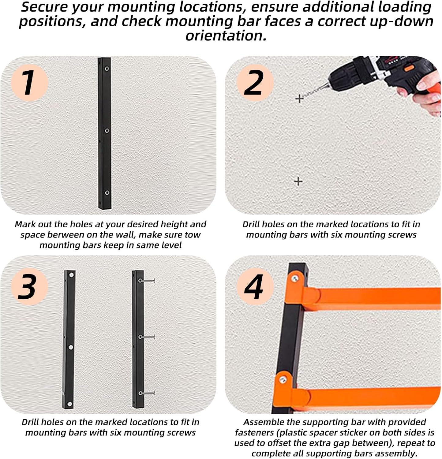 Organizzatore da Parete in Legno e Metallo a 3 Livelli - immagine 3