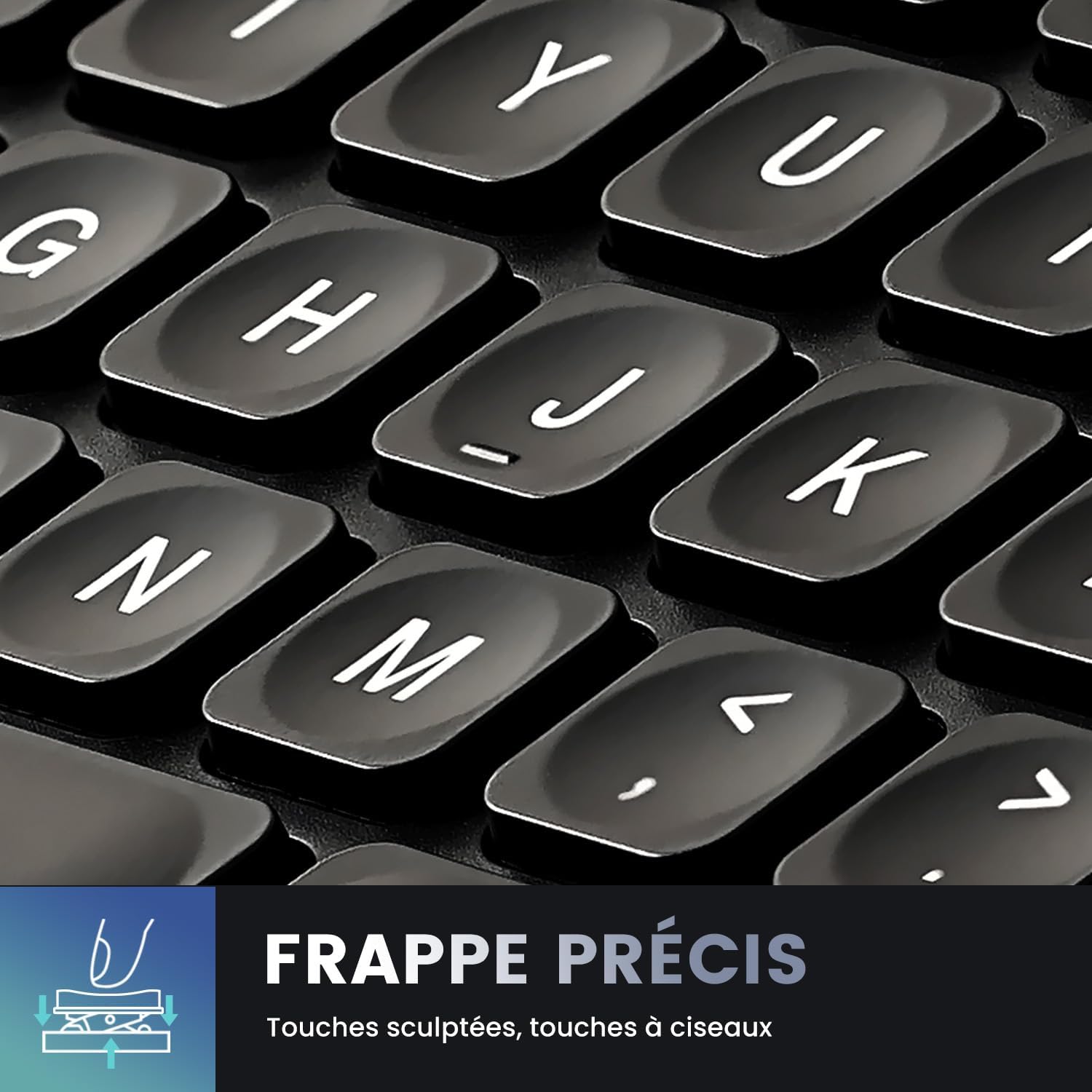 Perixx PERIBOARD-331 Tastiera Cablata USB Full Size - immagine 4