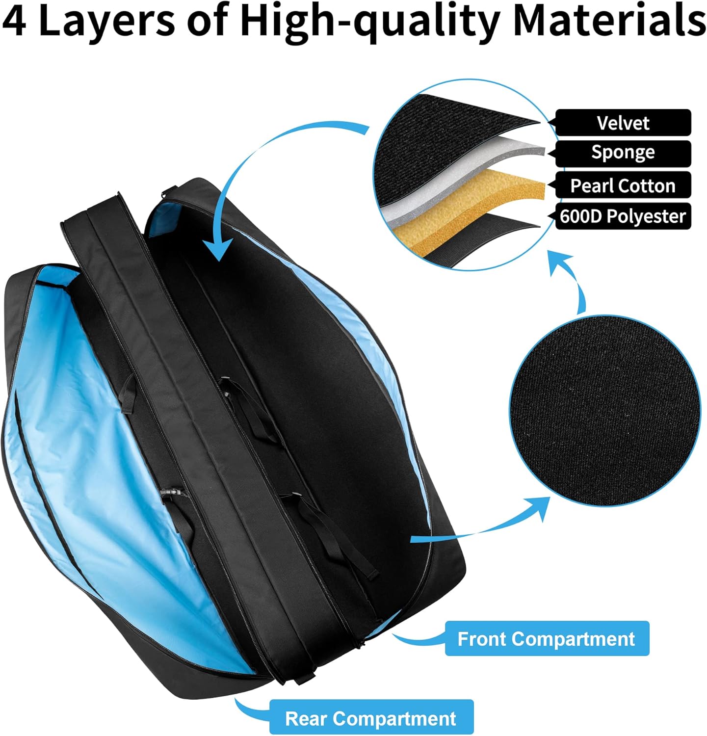 samdew Caso del Telescopio a Doppio Strato 103,6cm - immagine 3
