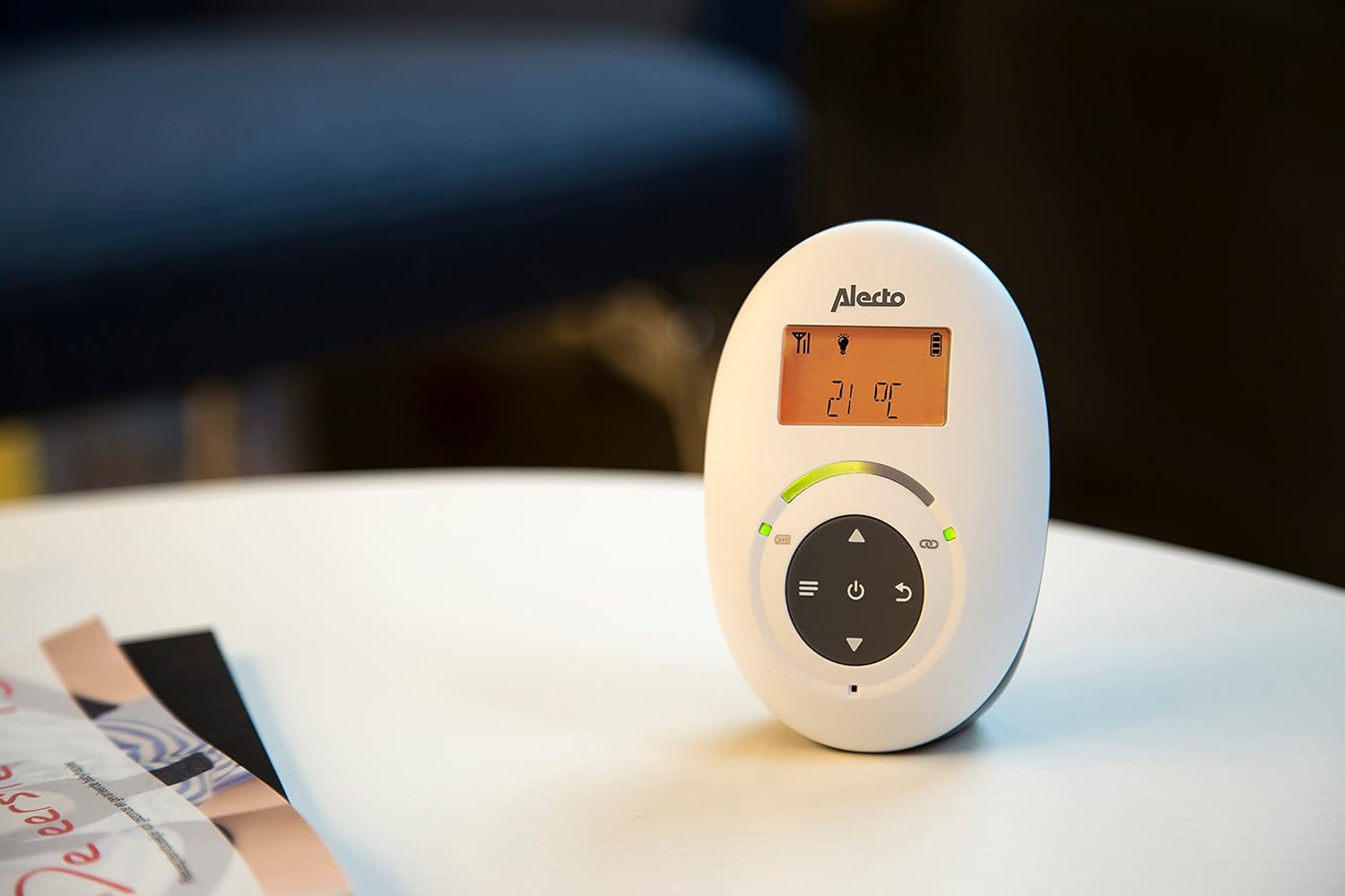 Alecto DBX-125 Babyphone Audio DECT, Bianco/Antracite - immagine 7