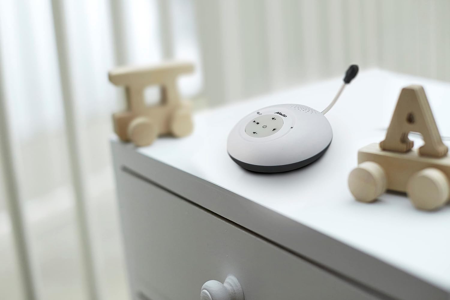 Alecto DBX-125 Babyphone Audio DECT, Bianco/Antracite - immagine 8