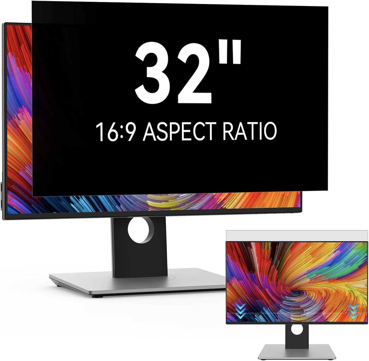 Protescreen Filtro Privacy 32 Pollici 16:9, Rimovibile - immagine 1