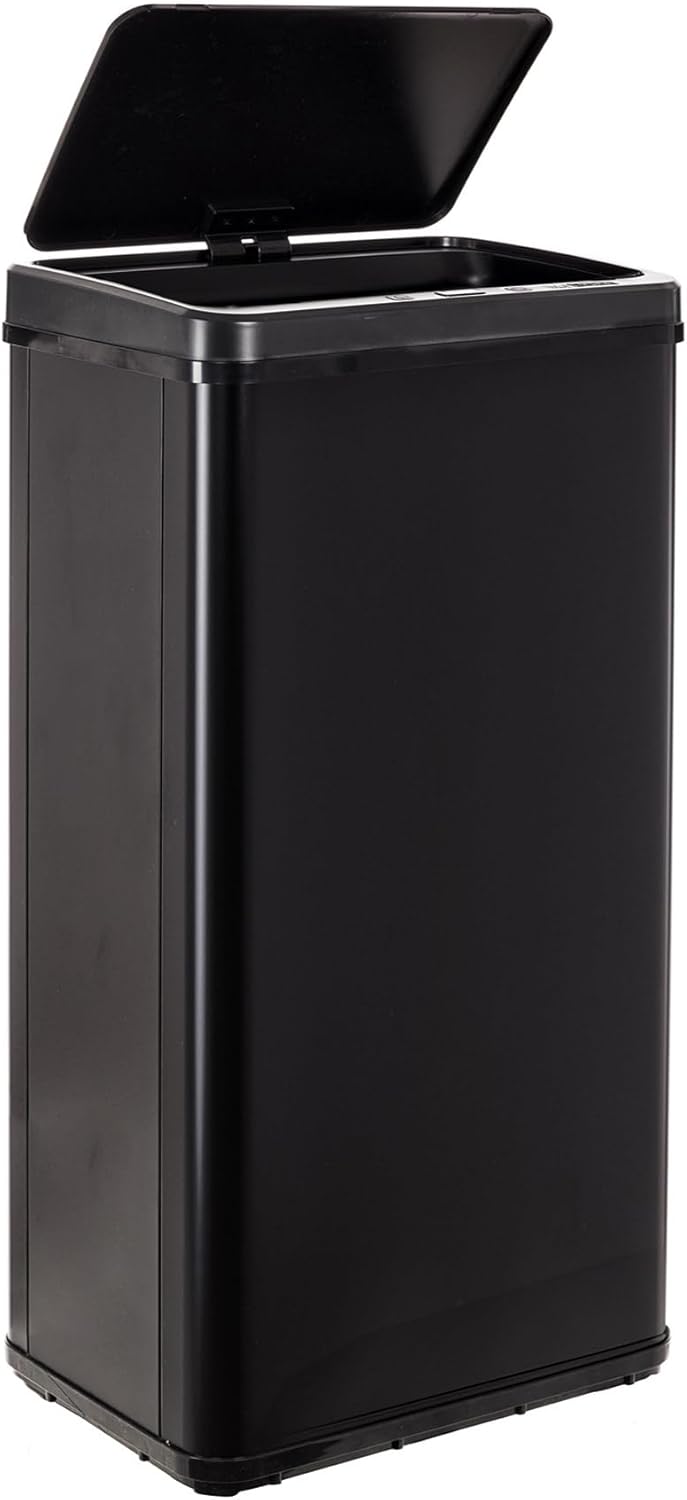 Pattumiera Intelligente 60 Litri, Nera - immagine 1