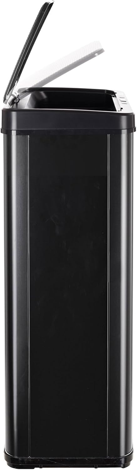 Pattumiera Intelligente 60 Litri, Nera - immagine 9