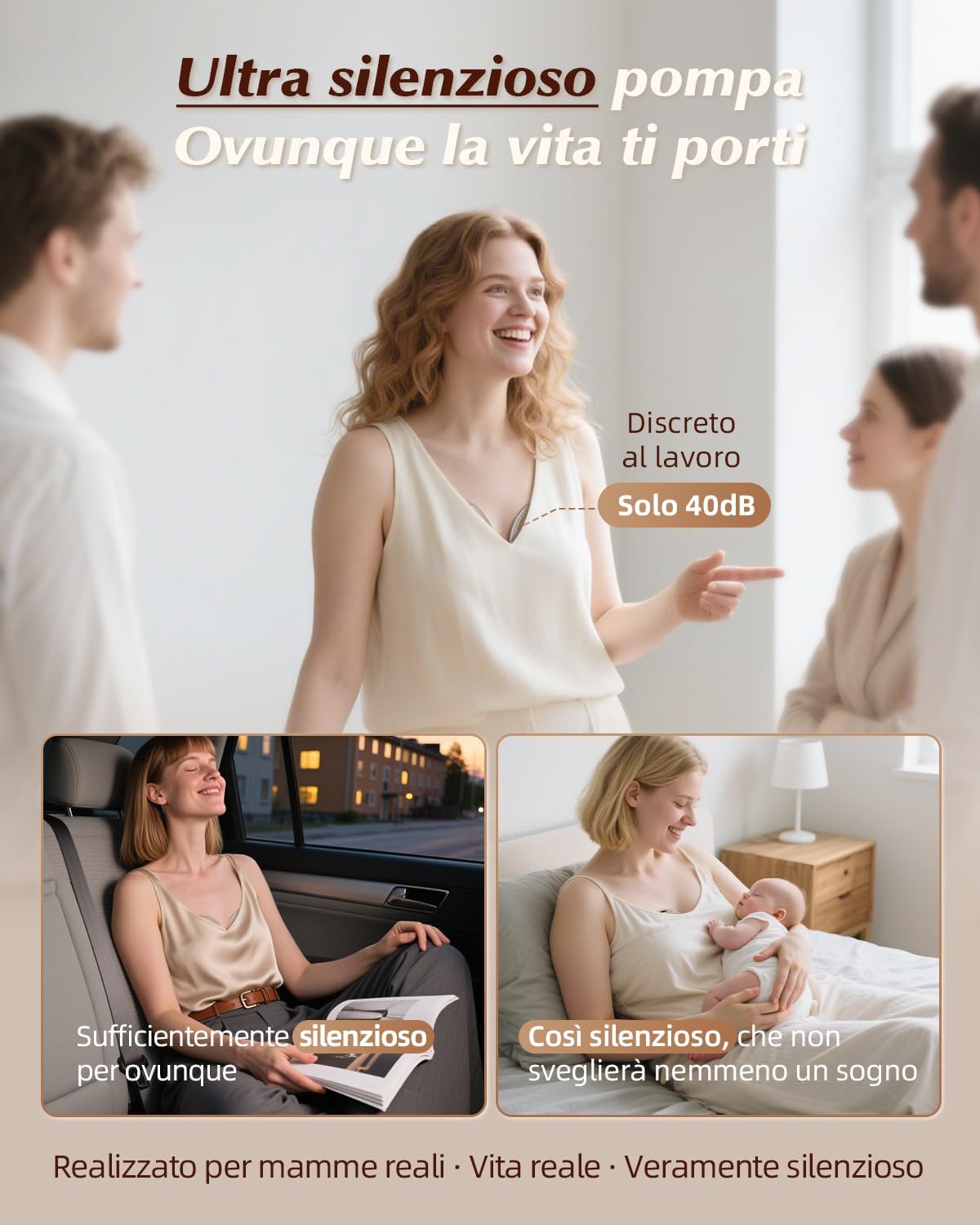 Tiralatte Elettrico Doppio 19 Livelli 4 Modalità - immagine 6