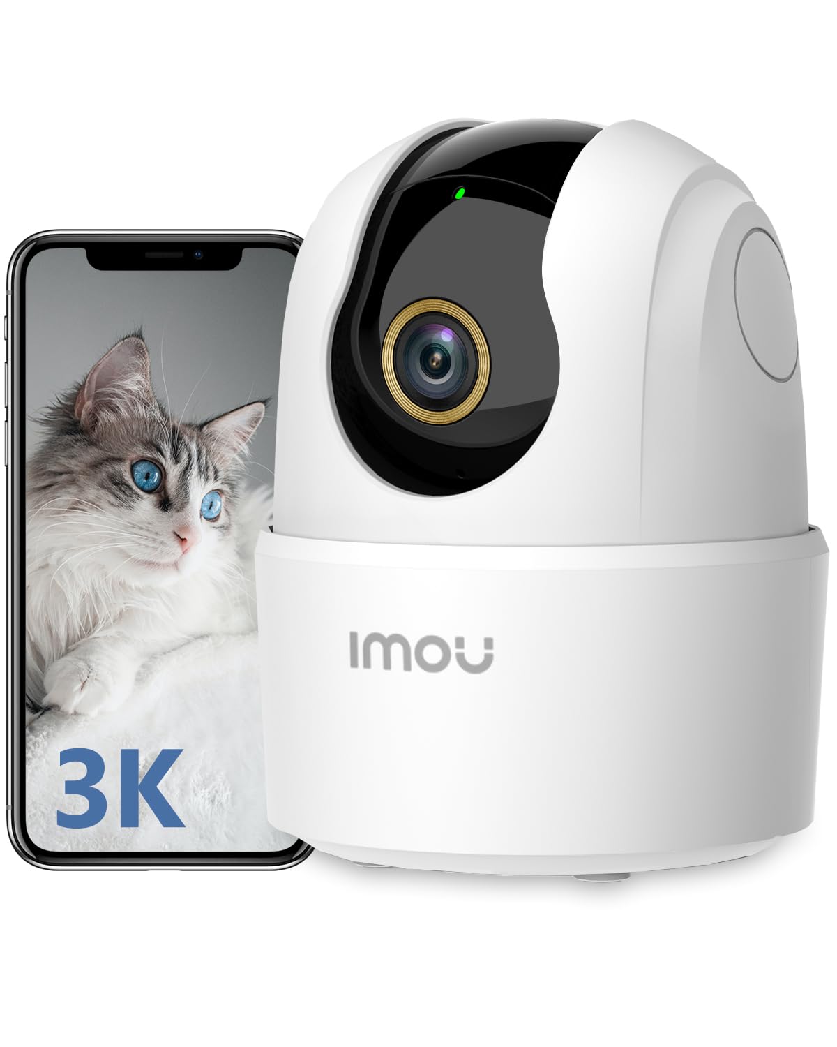 Imou 5MP Telecamera WiFi Interno 3K
