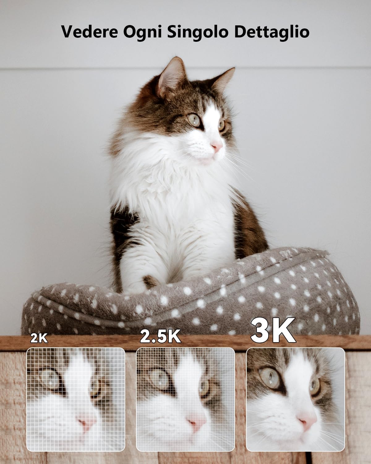 Imou 5MP Telecamera WiFi Interno 3K - immagine 2