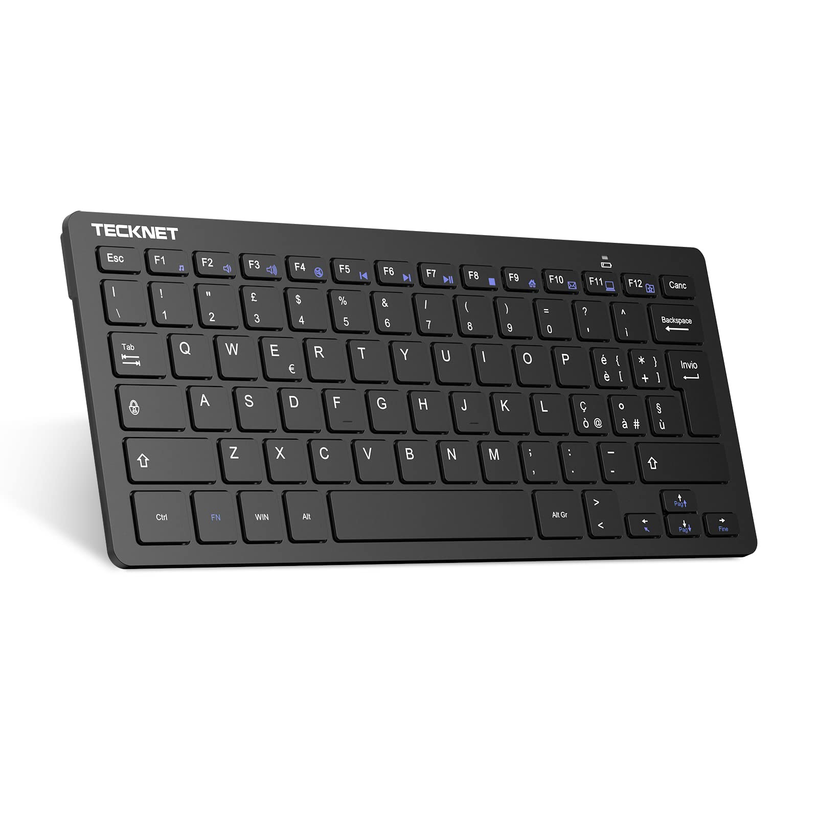 Tecknet Tastiera Wireless PC, Layout Italiano QWERTY