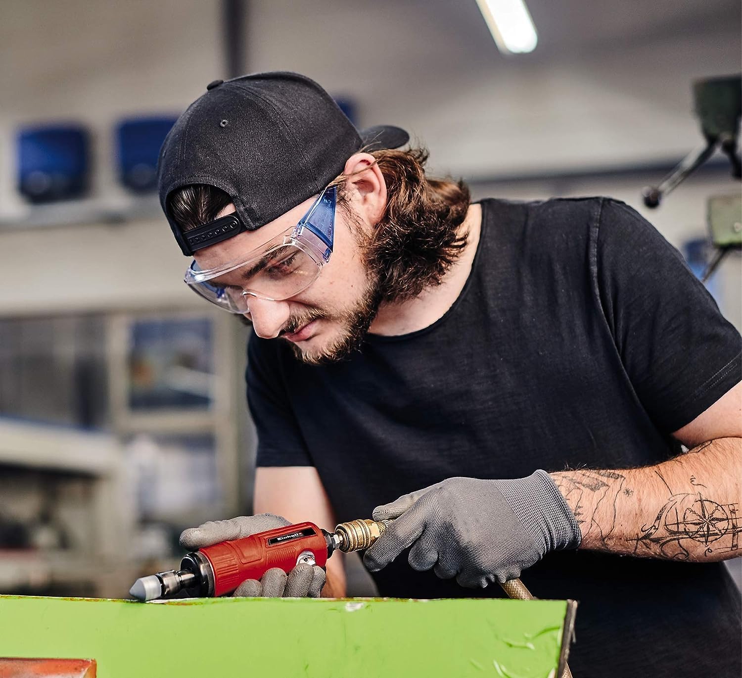 Einhell TC-PP 220 Smerigliatrice Pneumatica Diritta - immagine 2