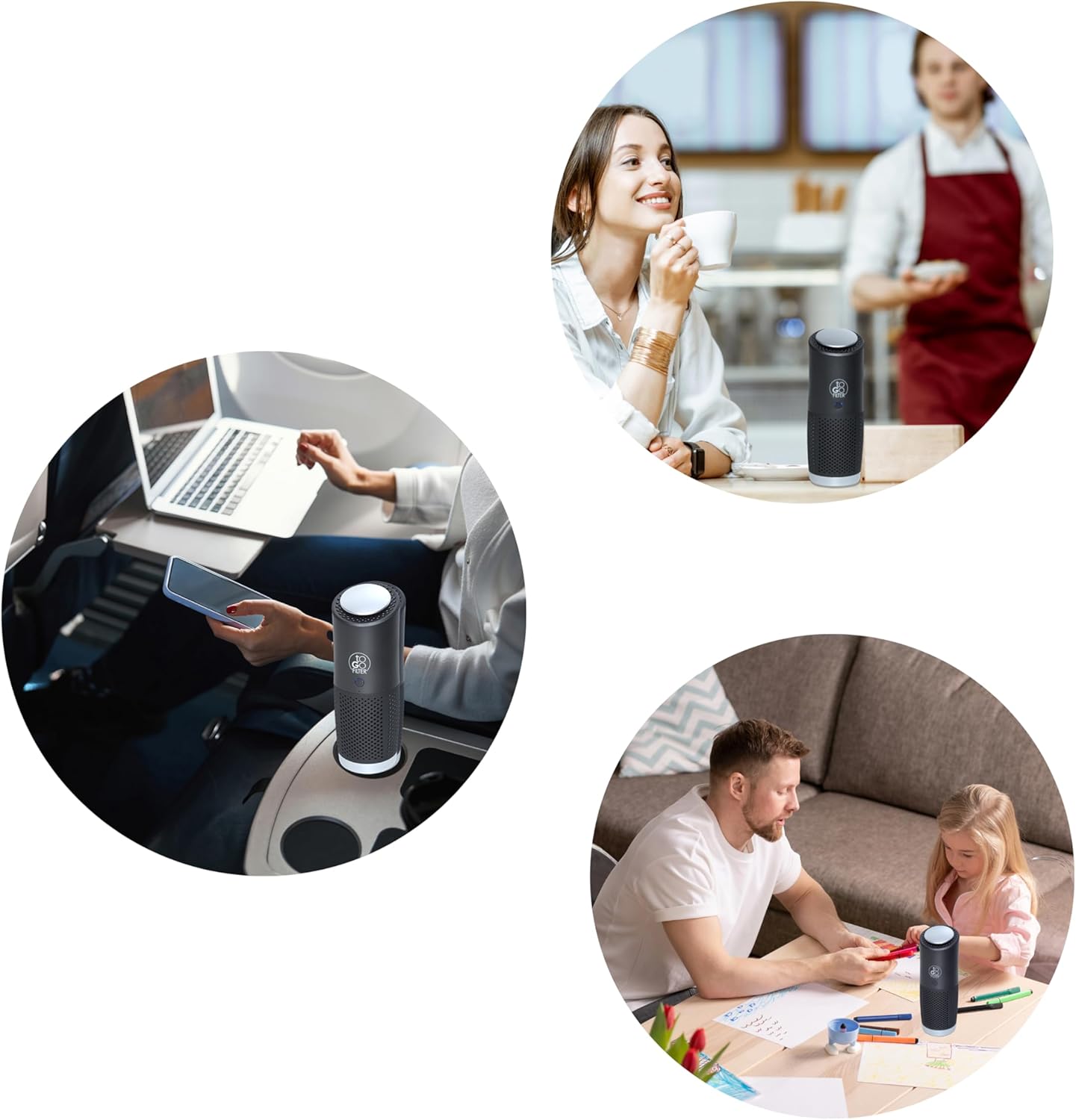 toGo Filter Purificatore d'aria Portatile con Batteria - immagine 4