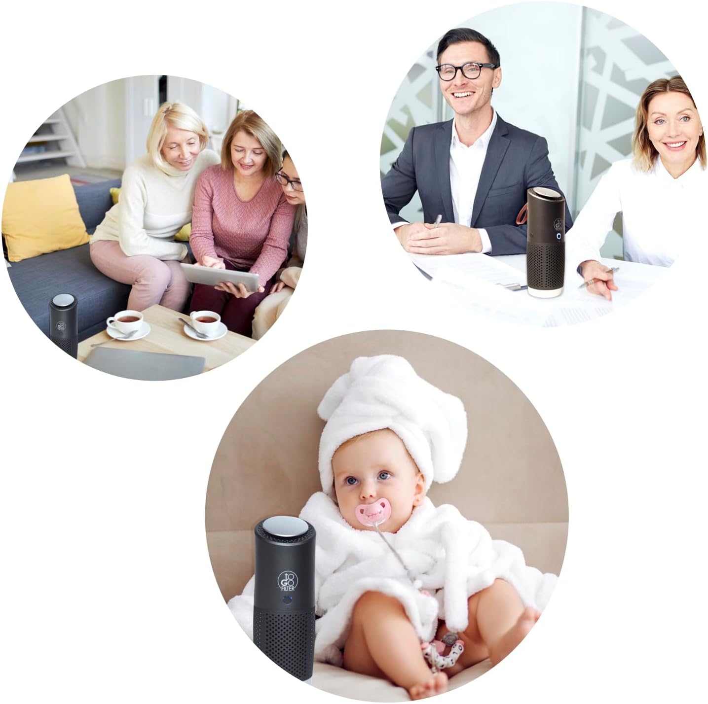 toGo Filter Purificatore d'aria Portatile con Batteria - immagine 8