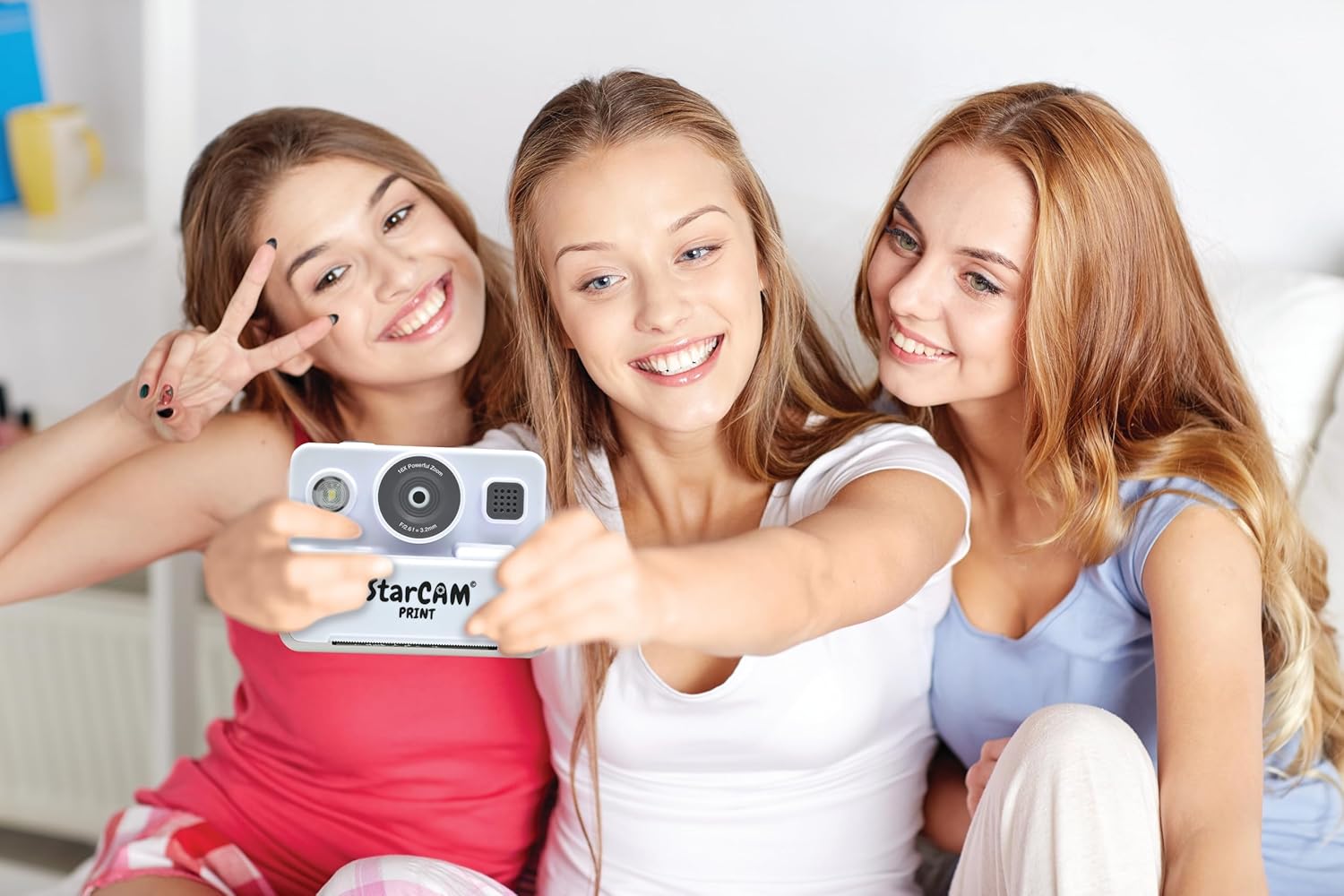 Lexibook StarCAM Print HD - Fotocamera Istantanea, Bianco - immagine 4