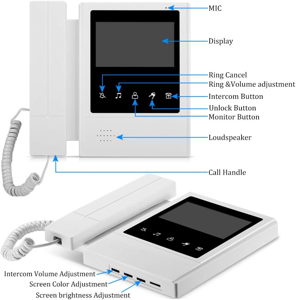 OBO HANDS Videocitofono Portatile con Schermo 4,3" - immagine 5