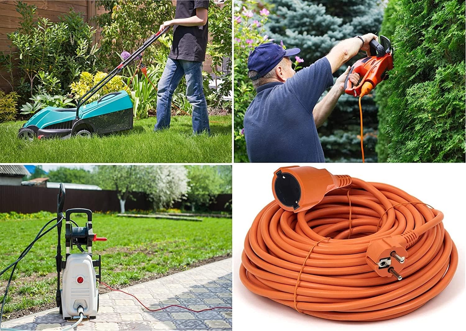 Cavo di Prolunga Estensore SCHUKO 50m IP44 - immagine 7