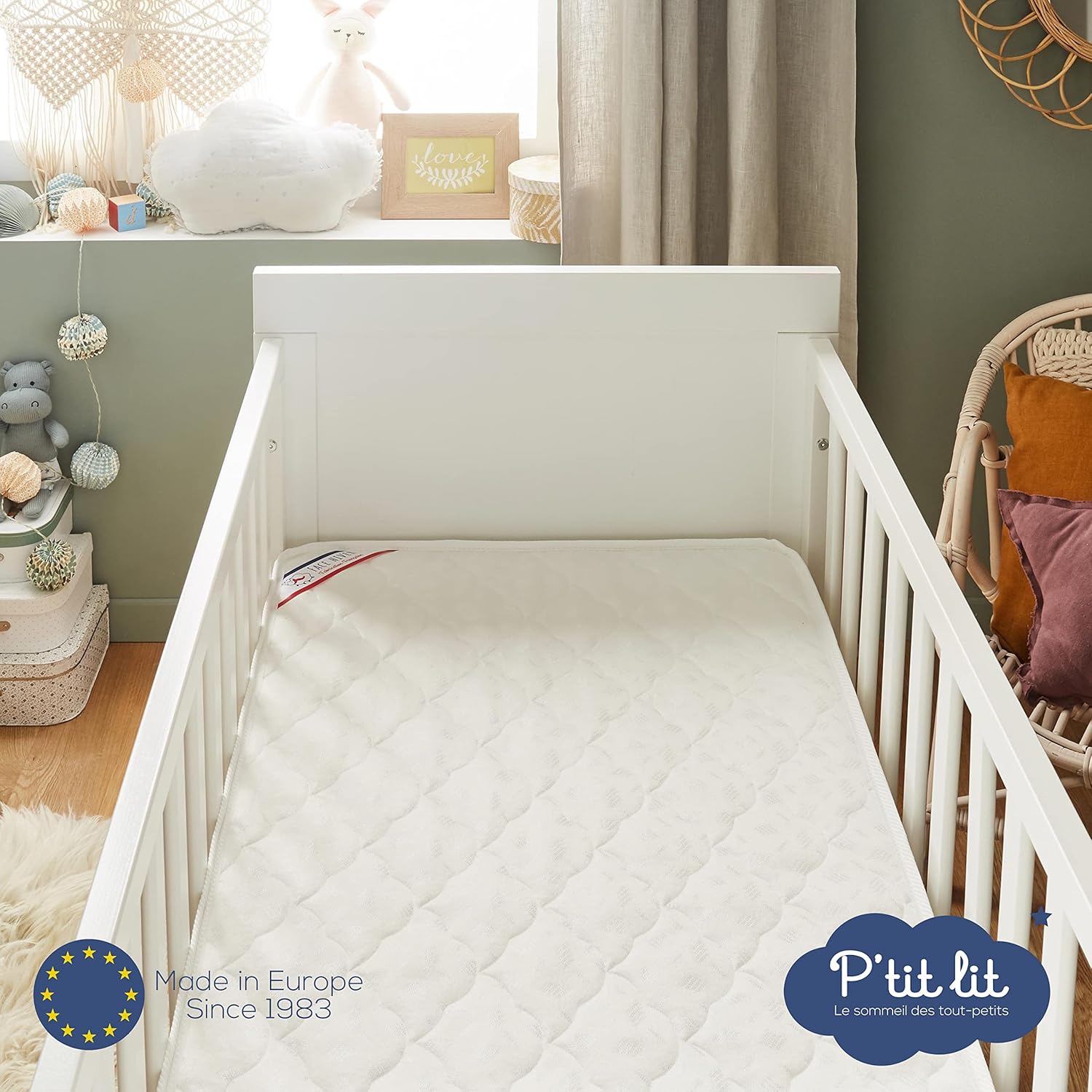 P'tit Lit - Materasso Bambino Indispensabile 60x120 cm - immagine 6