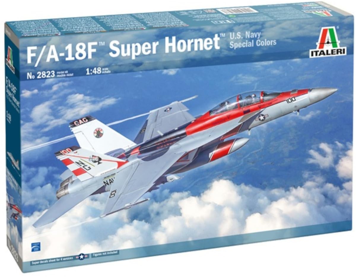 Italeri-2823 F/A-18F Super Hornet US Navy 1:48