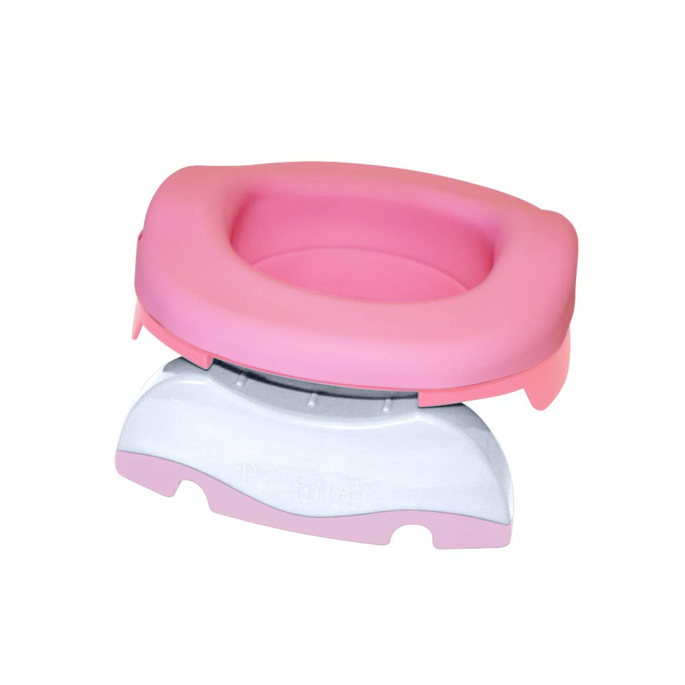 POTETTE PLUS Set Vasetto Multifunzionale da Viaggio (Rosa Chiaro)
