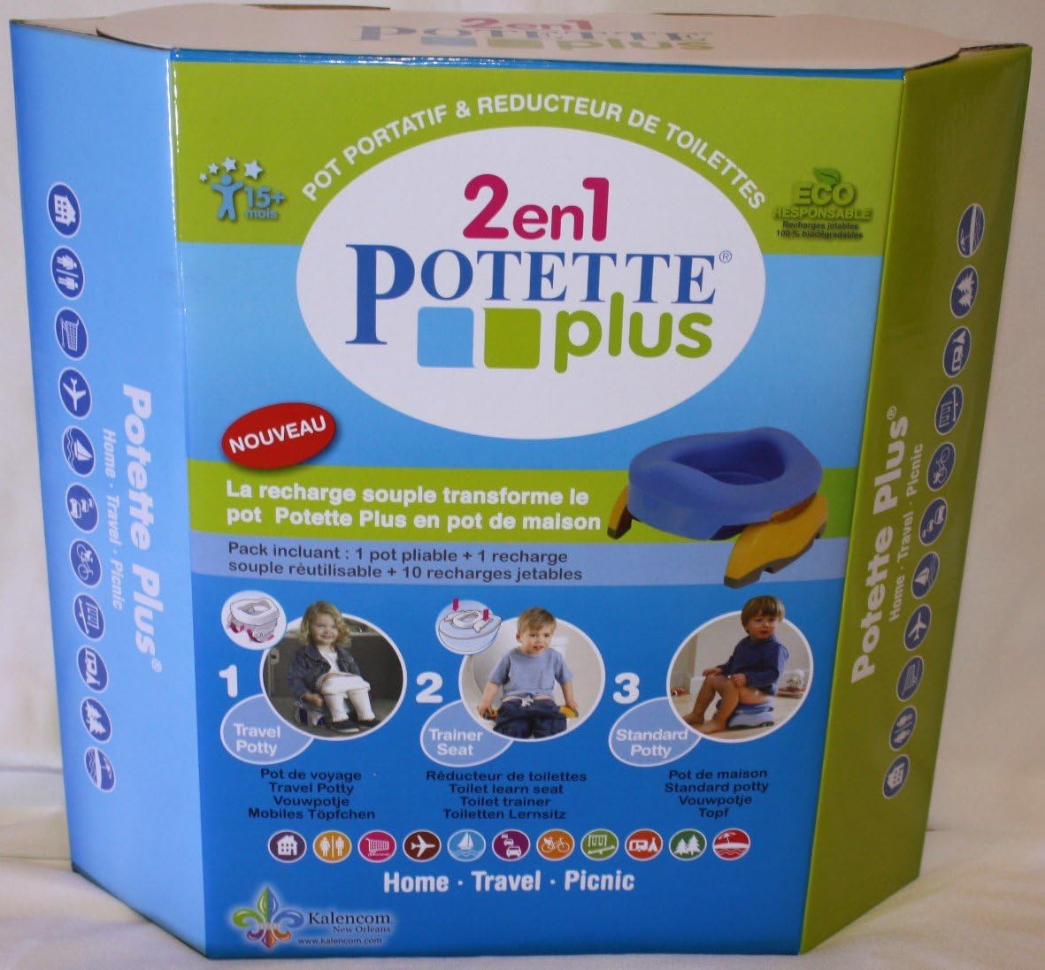 POTETTE PLUS Set Vasetto Multifunzionale da Viaggio (Rosa Chiaro) - immagine 6